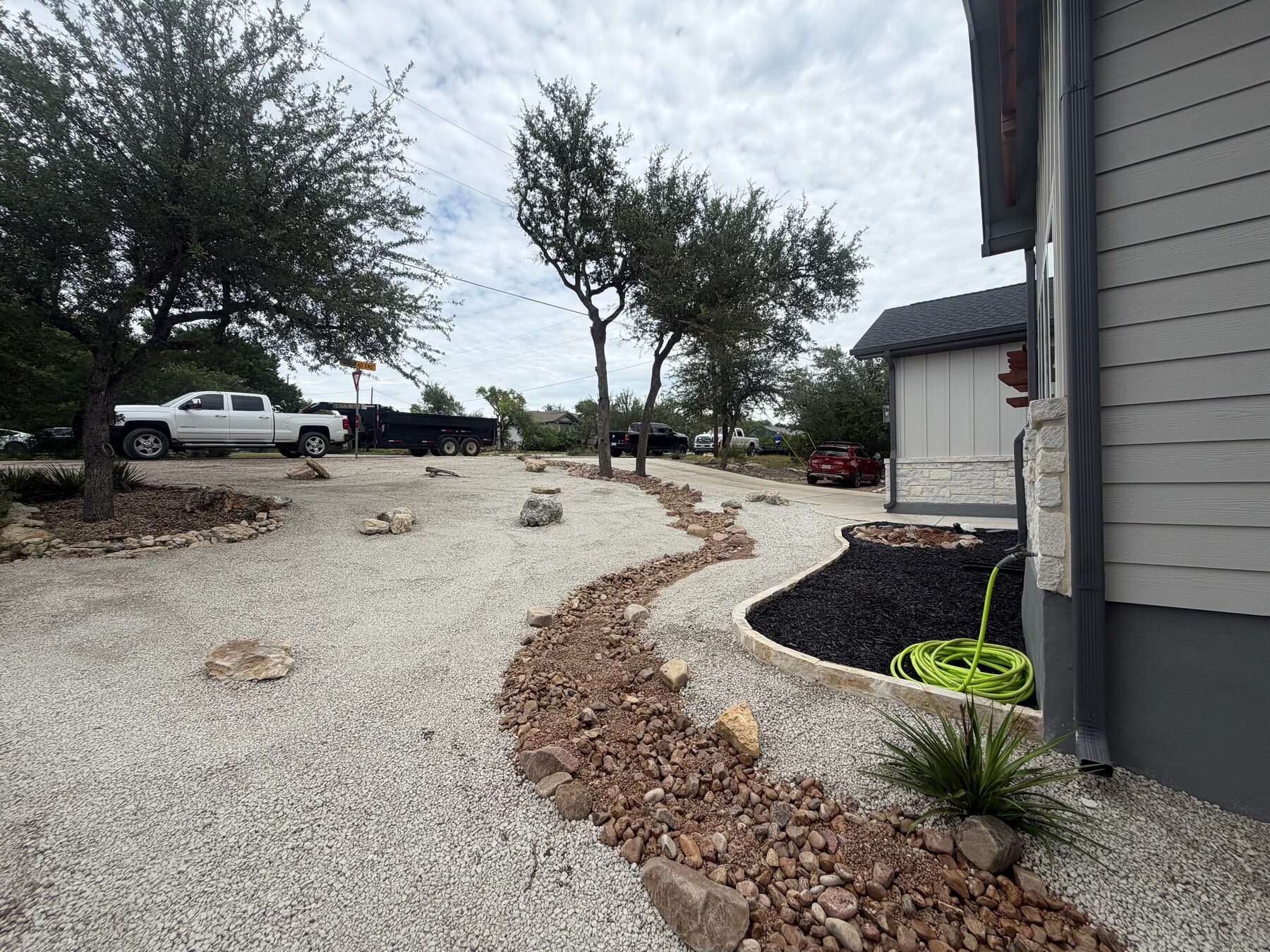 Recent Iron Luxury Outdoors project in Comal County, Texas